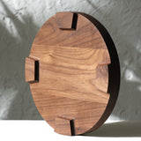 Advent Wreath with Legs - Walnut