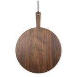 Round Walnut Charcuterie Board