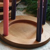 Advent Wreath - Cherry