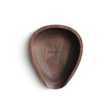 Walnut Baptismal Dish