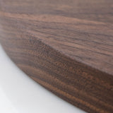 Round Walnut Charcuterie Board